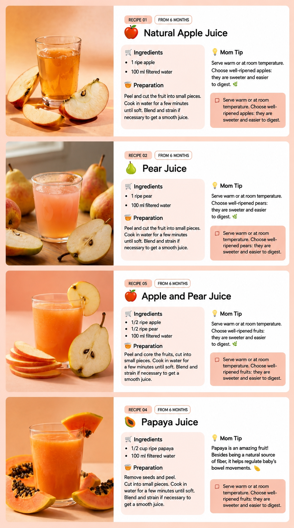 Preview: Natural and healthy juices